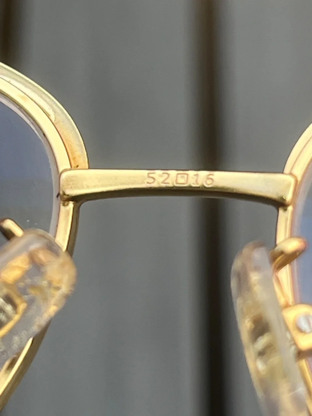 Tory Burch Women's 52mm Shiny Gold Camel Frames TY1089-3324-52 & Matching Case